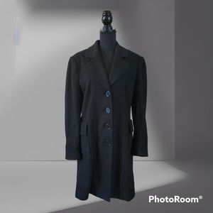 Retro Spring Coat with Zebra Lining